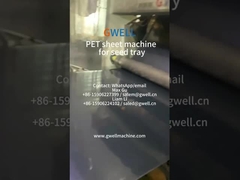 ماشین اکستروژن ورق PET برای سینی دانه 100٪ مواد بازیافت شده