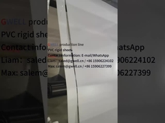 یکپارچگی خوب - خط اکستروژن ورق سخت شفاف و رنگی PVC