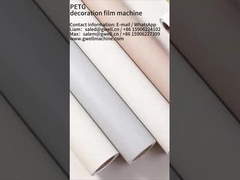 GWELL 0.15mm ضخامت PETG فیلم تزئینی اکستروژن