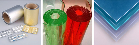 خرید ماشین ساخت ورق نرم PVC خط تولید صفحه پلاستیکی 400 کیلوگرم / ساعت online manufacture