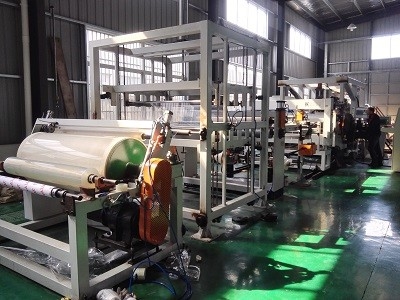 خرید خط اکستروژن فیلمی شفاف / رنگارنگ TPU با یک پیچ 500 کیلوگرم / ساعت online manufacture
