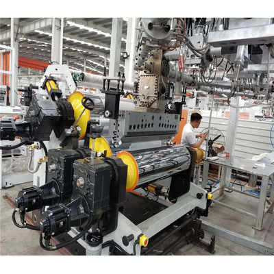 خرید خط تولید ورق PVC PP PE PS ABS 1000kg/H دستگاه GWELL online manufacture