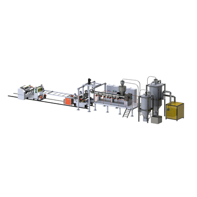 خرید ماشین آلات تجهیزات اکسترودر خط تولید ورق پلاستیک 1500 میلی متری PET online manufacture