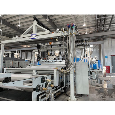 خرید POE EPE دستگاه ورق پوشاندن ماژول خورشیدی پروژه کلیدی: از فرمول مواد تا تولید طراحی کارخانه: خط اکستروژن فیلم ریخته ای EVA / POE حداکثر سرعت خط 16m / S online manufacture
