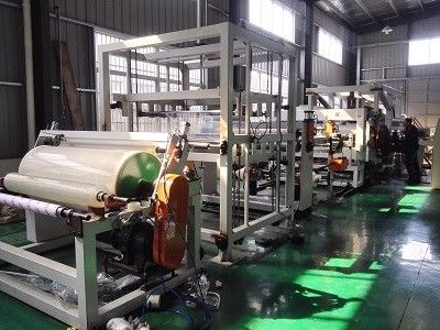 خرید خط اکستروژن فیلمی حرفه ای ABS عرض مواد 400 - 1200mm online manufacture