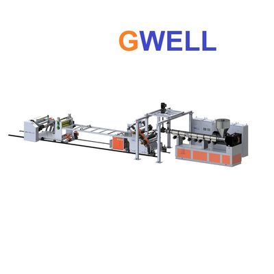 خرید خط اکستروژن ماشین اکسترودر ورق آزمایشگاهی TPU سفارشی با تک پیچ online manufacture