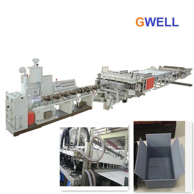 خرید خط اکستروژن تخته توخالی PE online manufacture