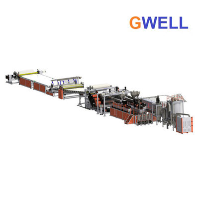 خرید دستگاه اکسترودر ورق پلاستیکی خط اکستروژن صفحه ضخیم PET GPPS 750 کیلوگرم H online manufacture