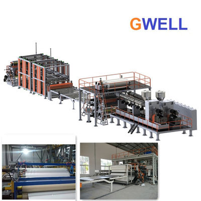 خرید دستگاه ساخت ورق غشایی ضد آب TPO خط اکستروژن فیلم ضد آب TPO online manufacture