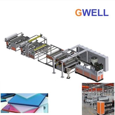 خرید PVB Thermoplastics Polyvinyl Butyral Cast Film Line Extrusion 700KG H online manufacture