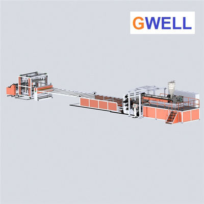 خرید دستگاه تولید ورق پی وی سی نرم شفاف 0.4 میلی متری اکسترودر تک پیچ پی وی سی online manufacture
