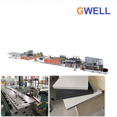 خرید دستگاه ساخت تخته ساختمان پلاستیکی خط اکستروژن ورق ساختمانی توخالی PP online manufacture