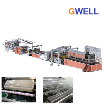 خرید خط اکستروژن فیلم ریخته گری سه لایه سه لایه TPU می تواند به طور مستقل طراحی شود online manufacture