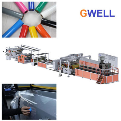 خرید TPU Cast Film Line Extrusion Machine TPU Double Film Making Extruder Single Screw online manufacture