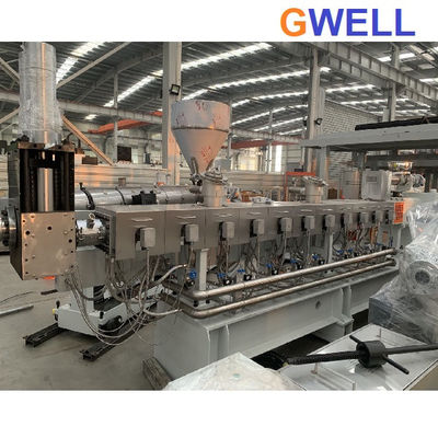 خرید دستگاه اکسترودر دو پیچ موازی 95 میلی متری ورق PET ساخت تسهیلات کمکی online manufacture
