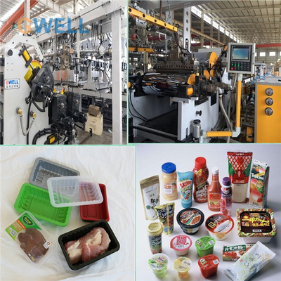 خرید دستگاه ورق بسته‌بندی مواد غذایی سه لایه PP PS PET دستگاه اکستروژن مشترک ورق 800 - 1600 میلی‌متر عرض 300-1500 کیلوگرم در ساعت ظرفیت online manufacture