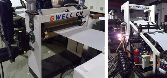 800 - 1500mm عرض PETG ورق خط اکستروژن درب پانل ساخت ماشین