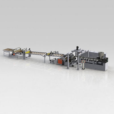 Single Screw PP Thick Plastic Board Making Machine Extrusion Line