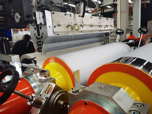 TPU Cast Film Extrusion Line with Waterproofing Film Laminated with Fabric and Single Screw Extruder for 1000-2000mm Width