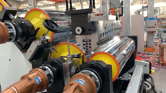 خط اکستروژن ورق شکل‌دهی خلاء PET برای بسته‌بندی چاپ حرارتی